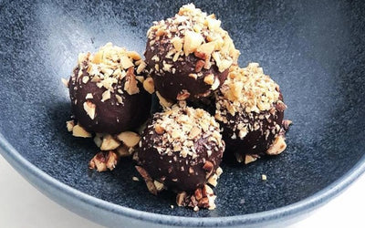 Peanøtt- og karamellkuler