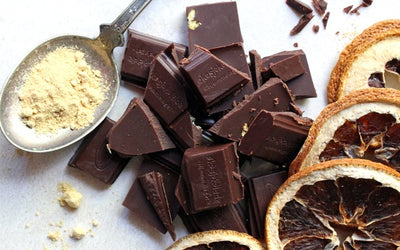 Sjokolade med appelsin og ingefær