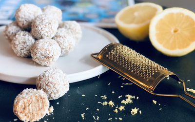 Lemon bliss balls