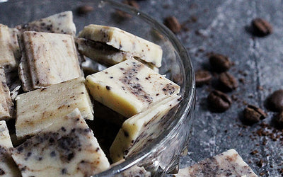 Hvit sjokolade med kaffe