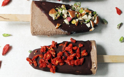 Rå sjokoladeispinner