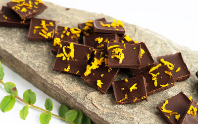 Kanel- og appelsinsjokolade