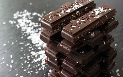 Sjokolade med raspet kokos