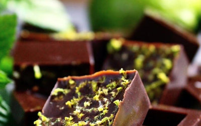 Sjokolade med lime og peppermynte