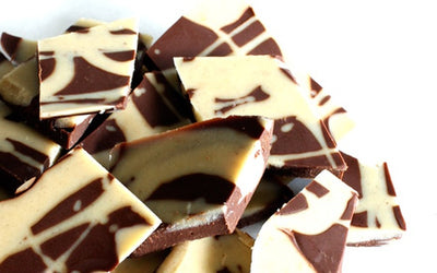 Marmorert sjokoladeharmoni