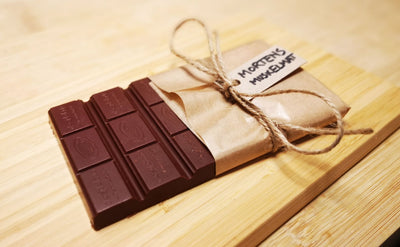 Mørk proteinsjokolade