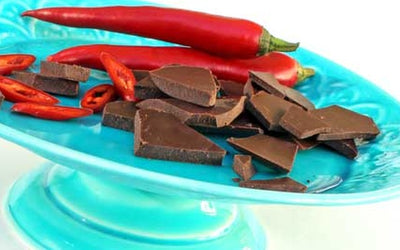 Sjokolade med chili og lakris