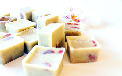 Hvit sjokolade med gojibær