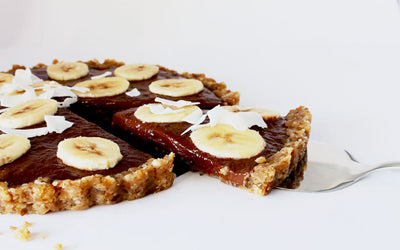 Sjokolade- og bananpai