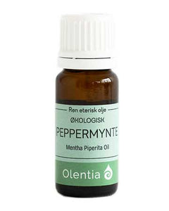 Økologisk peppermynteolje, eterisk, 10 ml