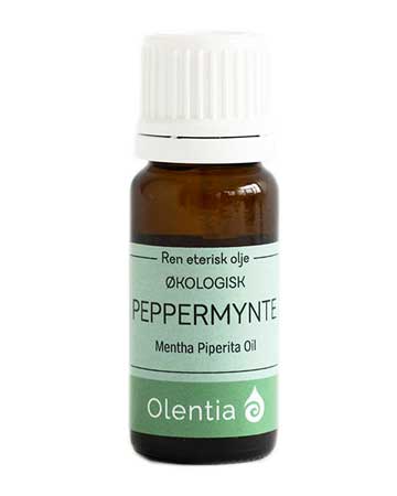 Økologisk peppermynteolje, eterisk, 10 ml
