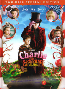 Charlie og Sjokoladefabrikken (DVD, norsk)